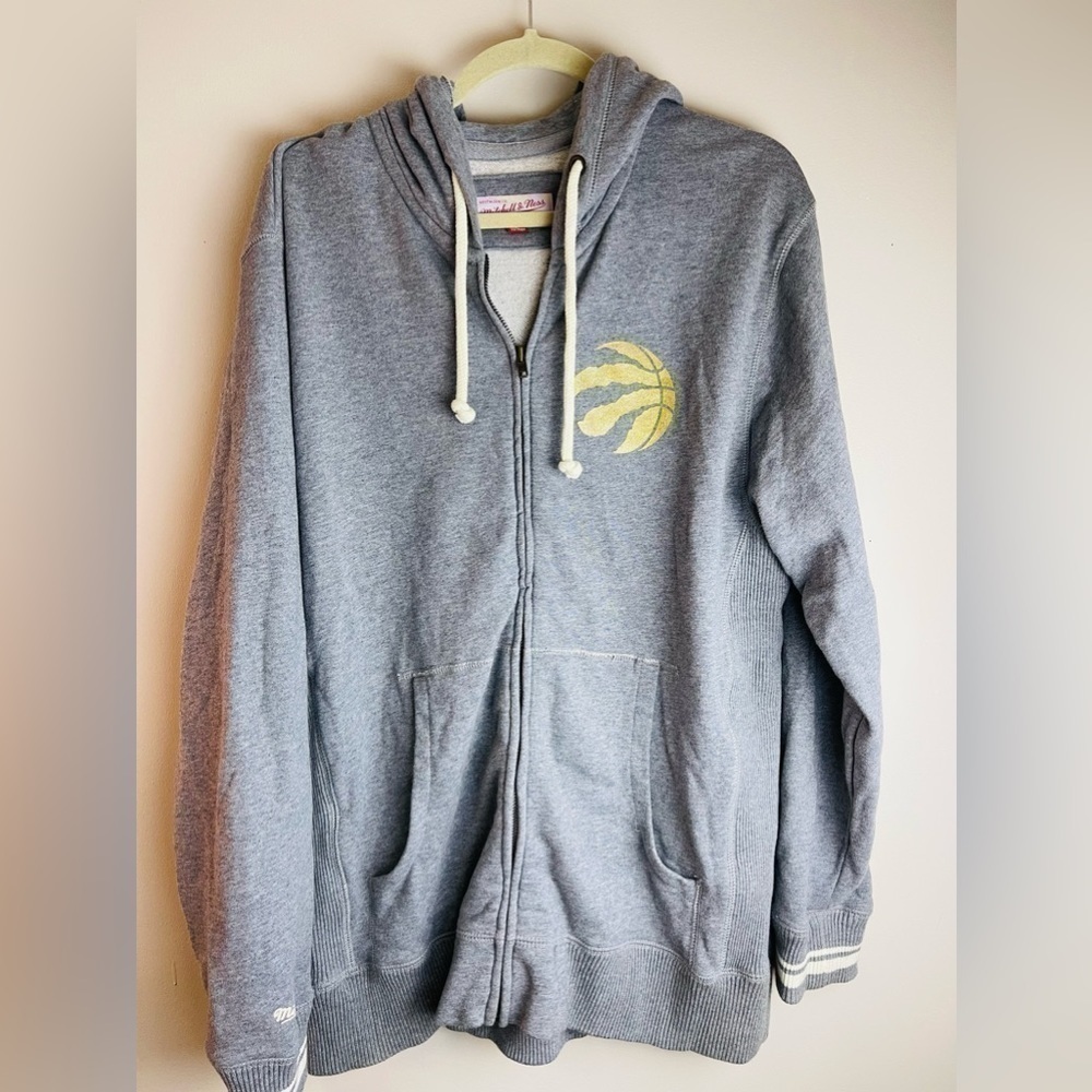 MITCHELL & Ness Toronto raptors full zip hoodie